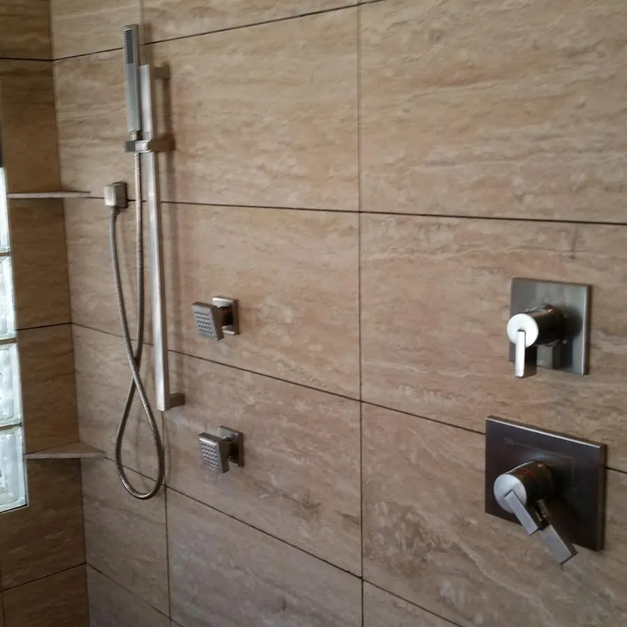 Shower fixture installation for Frozen Pipe Repair in Midland